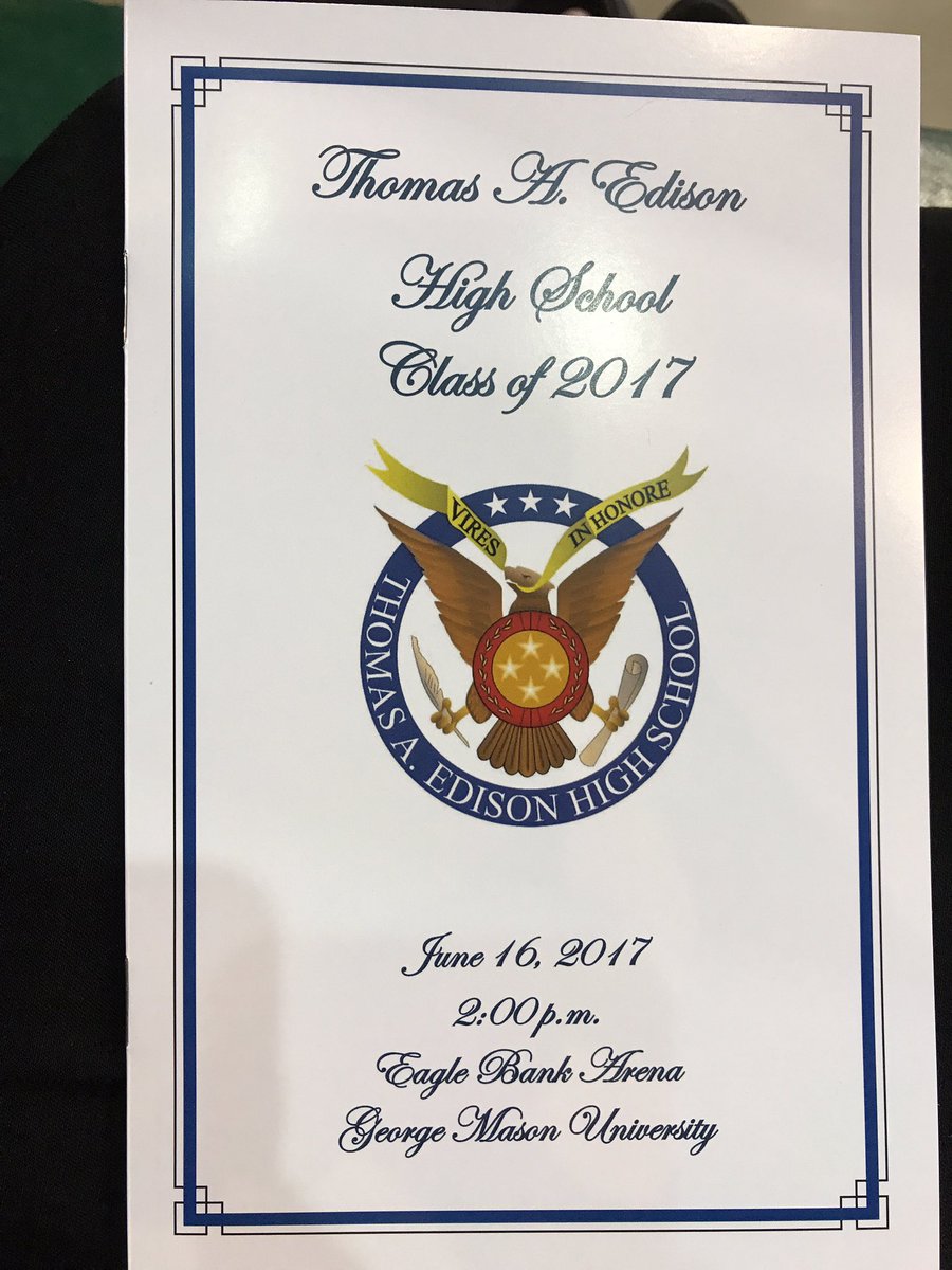 FHS_2020_Mom's tweet photo. The Program Cover for @ehsco2017 #graduation ceremony. https://t.co/xDZ3jr9oDt