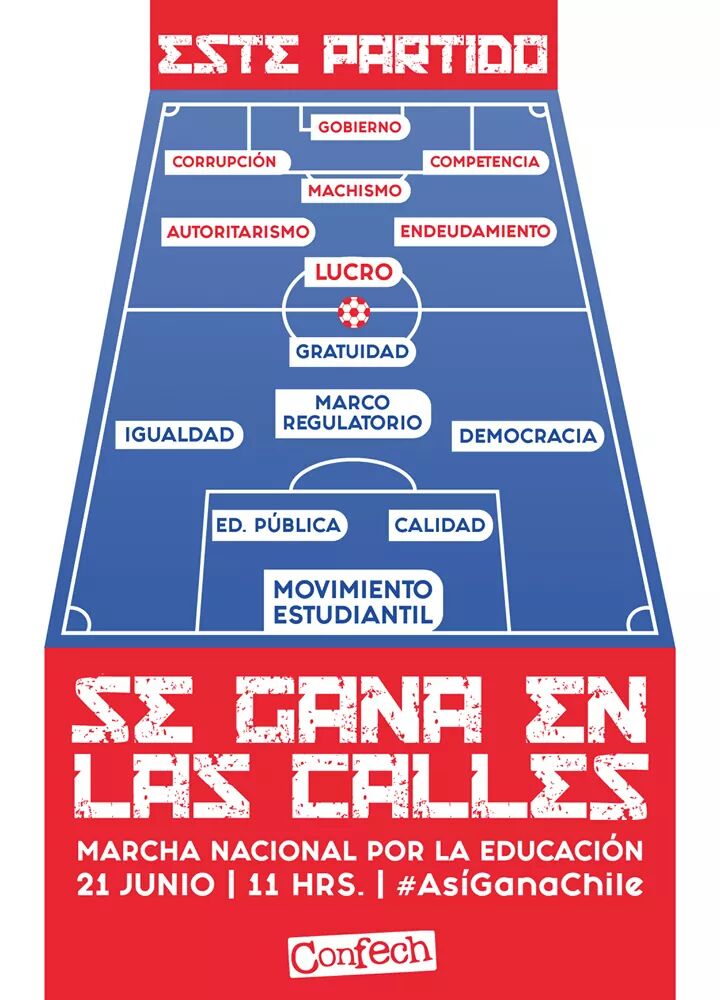 PiensaPrensa's tweet photo. CONFECH: Miércoles 21 a las 11:00 horas en Plaza Italia, estudiantes nuevamente salen a las calles, por una nueva educación. #AsiGanaChile https://t.co/5V3q4g5ZzA