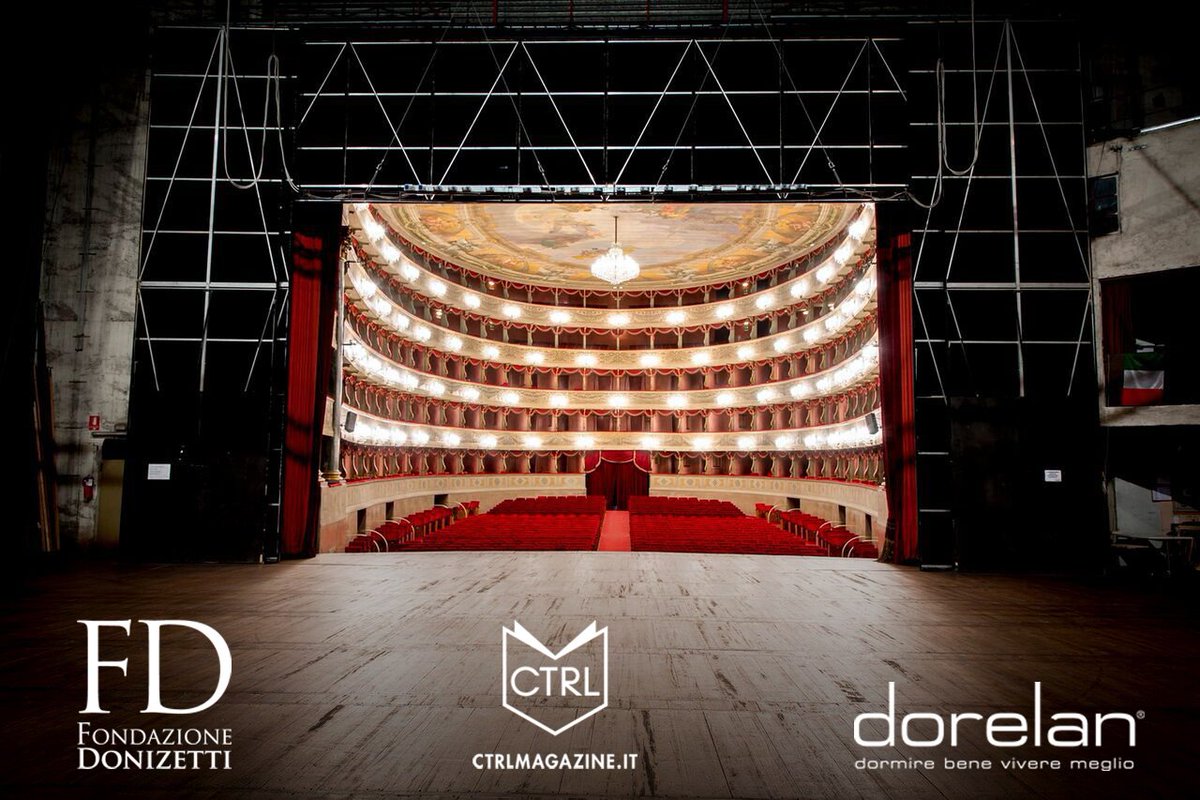 DorelansulWeb's tweet photo. ↪️La Notte del Campanello al #TeatroDonizetti è il primo #SleepConcert in un teatro a livello mondiale.  Oggi è così. E domani? #StayTuned https://t.co/GsbHVP6zza