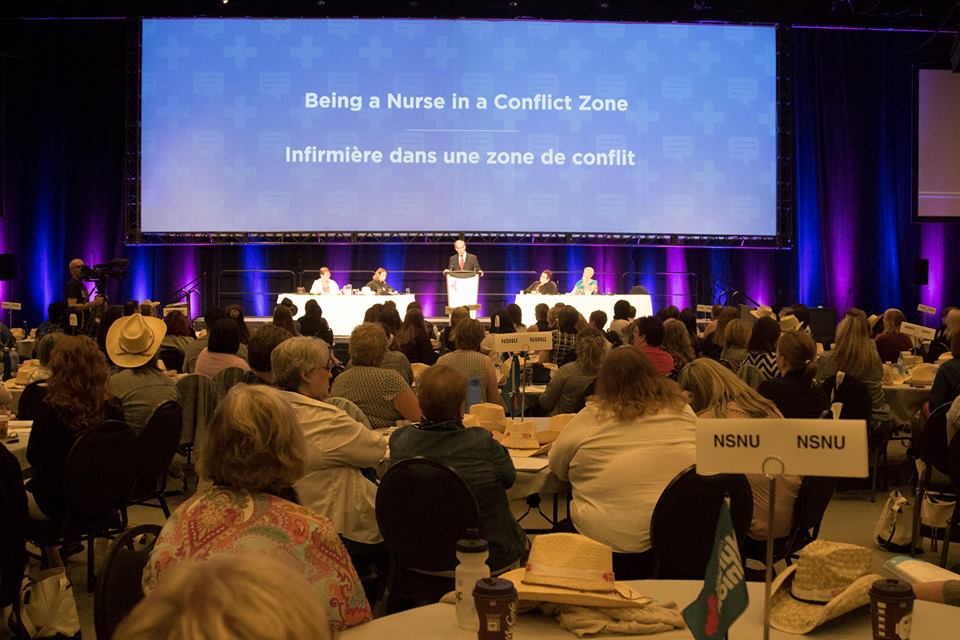 UnitedNurses's tweet photo. It's hard to believe it has already been one week since #CFNU17 ended. UNA is proud to have hosted 1,200 Nurses in Calgary. #yyc @CFNU https://t.co/lAA8C8s2cs