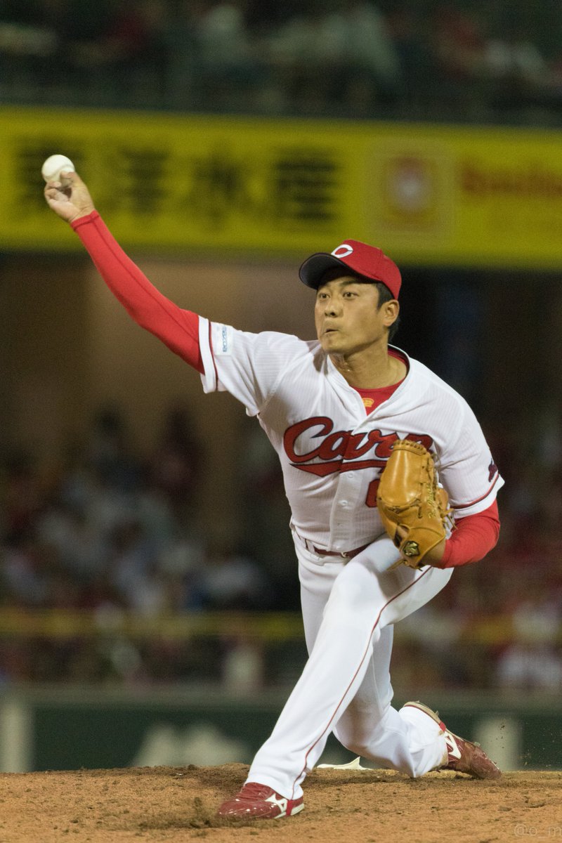 おーえむ 9回は4番手で今井選手 一昨日一軍登録 17 06 16 マツダスタジアム 今井啓介