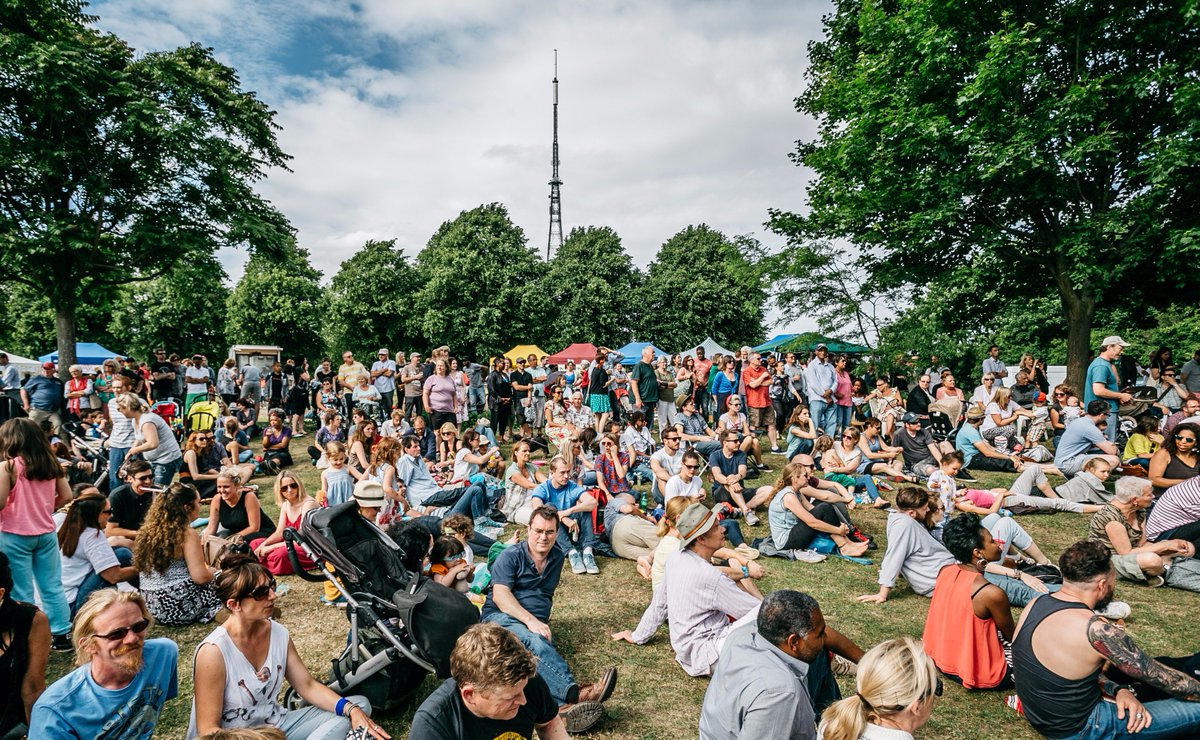 Get down to #CrystalPalacePark from 11 tomorrow for a fun-filled day of music, stories, kids activities, food &amp; drink! It's gonna be huge!🗼☀