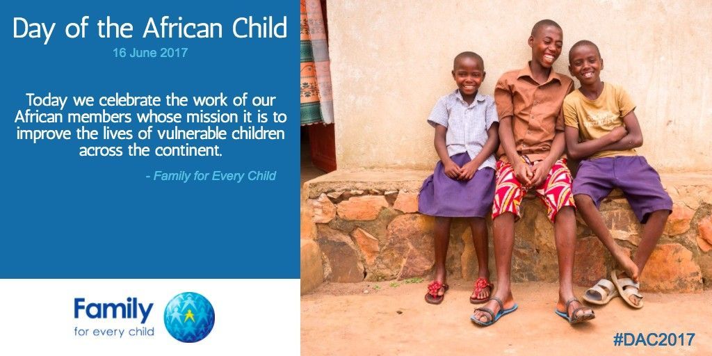 Working towards a common vision of a world where every child can grow up in a safe &amp; caring family. buff.ly/2s2N960 #DAC2017