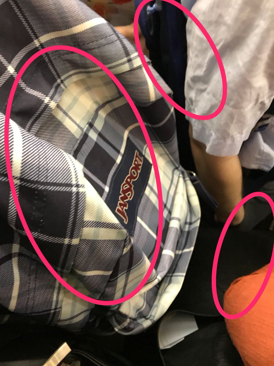 Planet_Chicago's tweet photo. If riding in rush-hour Chicago public transit, take off your back pack and hold it!! Space Hogs! 

#CTA #RTA #Metra #Chicago #SpaceHogs https://t.co/H4b1w3wPo5