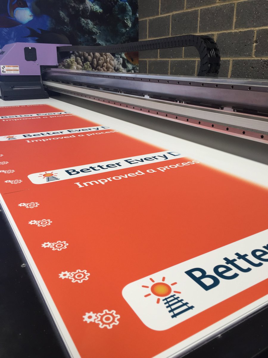 3Bdap's tweet photo. Print print print! Here’s a shot of our Mimaki printer in action this week! #colour #print #production #3Bdap https://t.co/SHoqCLMHN8