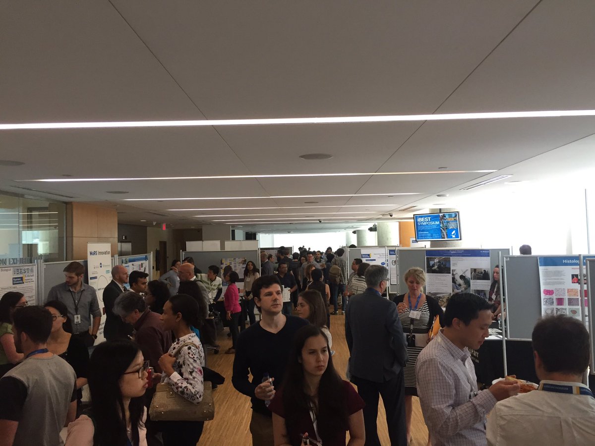 BiomedicalZone's tweet photo. #iBEST2017 is in full swing! Research teams displaying key findings in #biomedical research 🔬 https://t.co/vEAShki1H6