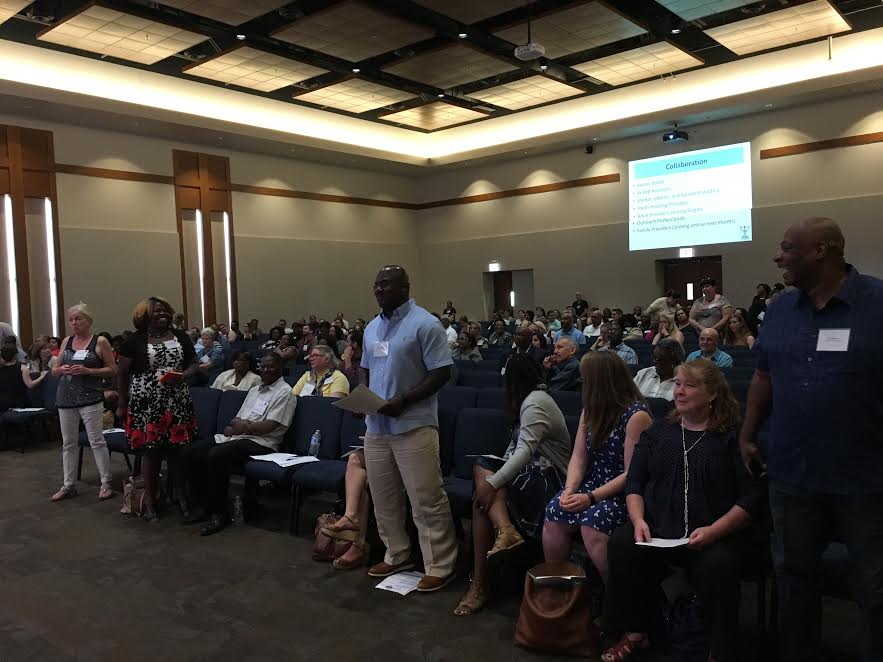 AllChicago_MHH's tweet photo. This week we brought Chicago's #homeless services sector together at the #AllCoC meeting. Such positive energy from the 200+ participants! https://t.co/GujgCr04A3