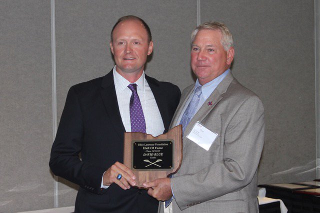 uslaxnorthcoast's tweet photo. Congrats to our own Dave Blue, @HudsonLacrosse Coach inducted into the Ohio Hall of Fame. #growthegame #HOF https://t.co/gTSoppTEPM