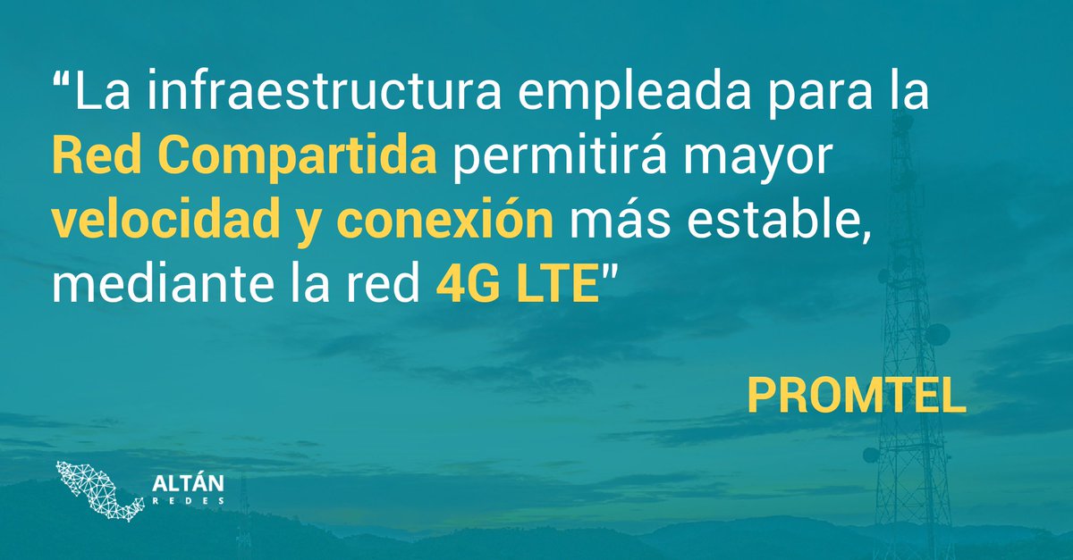 AltÃn redes on twitter: la #redcompartida es el proyecto en ... Altan y promtel