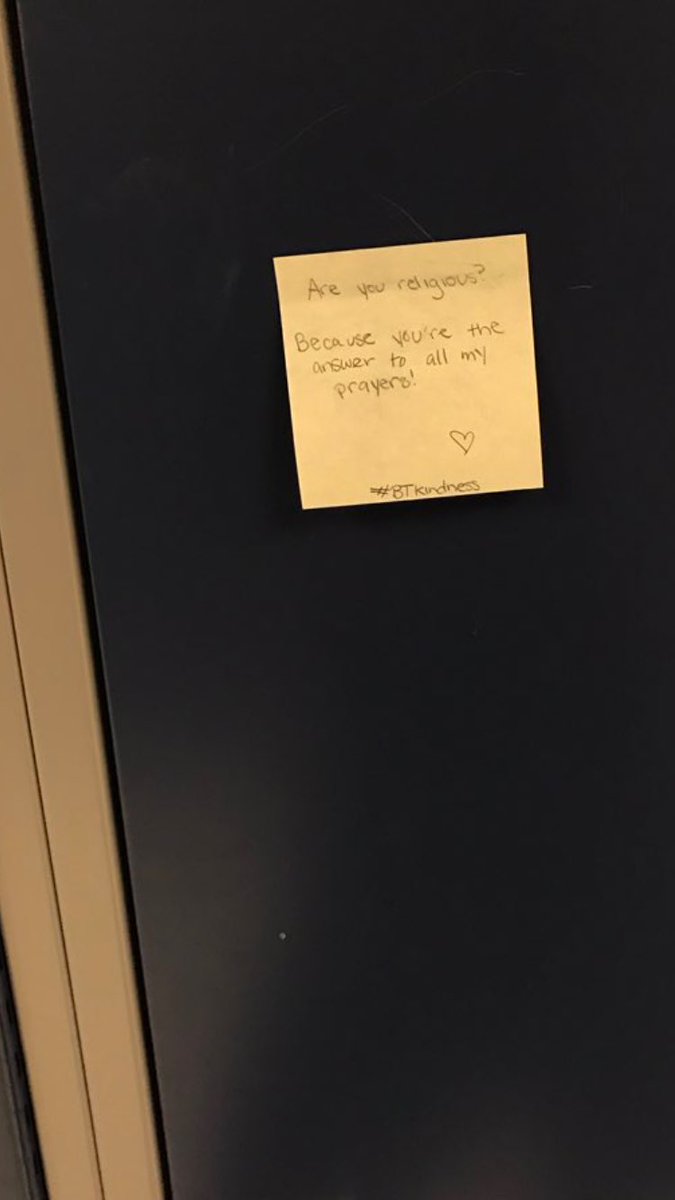 Our second act of Kindness! Great job BT! 😂😁 #RewindBeKind