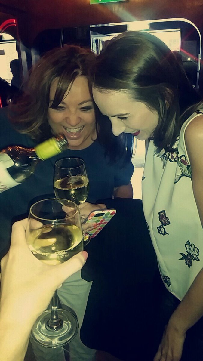 DollardErin's tweet photo. We've only just recovered. Thank you @RTE2fm &amp; @eoghanmcdermo @jayhartigan @reglooby. Cracking night! 🍹#VL #Coppers https://t.co/8uQ8rBs2gT
