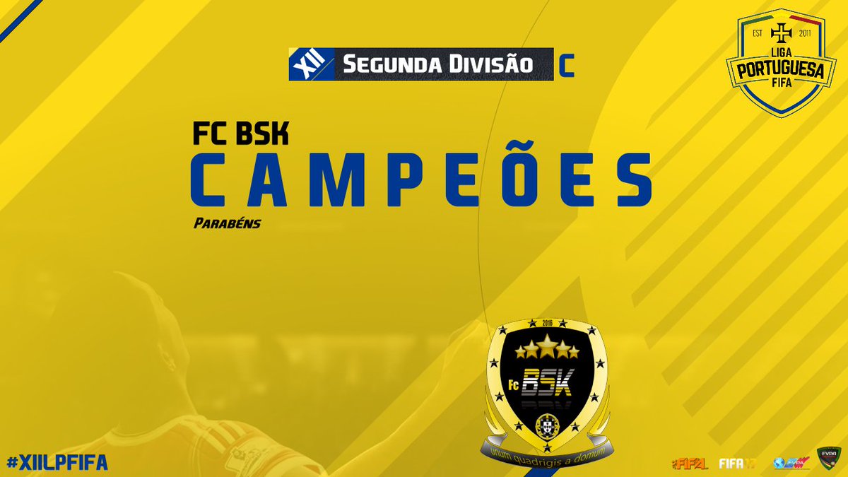 LPFIFA17's tweet photo. @FCBSK0 é o campeão da Segunda Divisão C!

Parabéns 🏆

#XIILPFIFA https://t.co/v9PR35s1v7