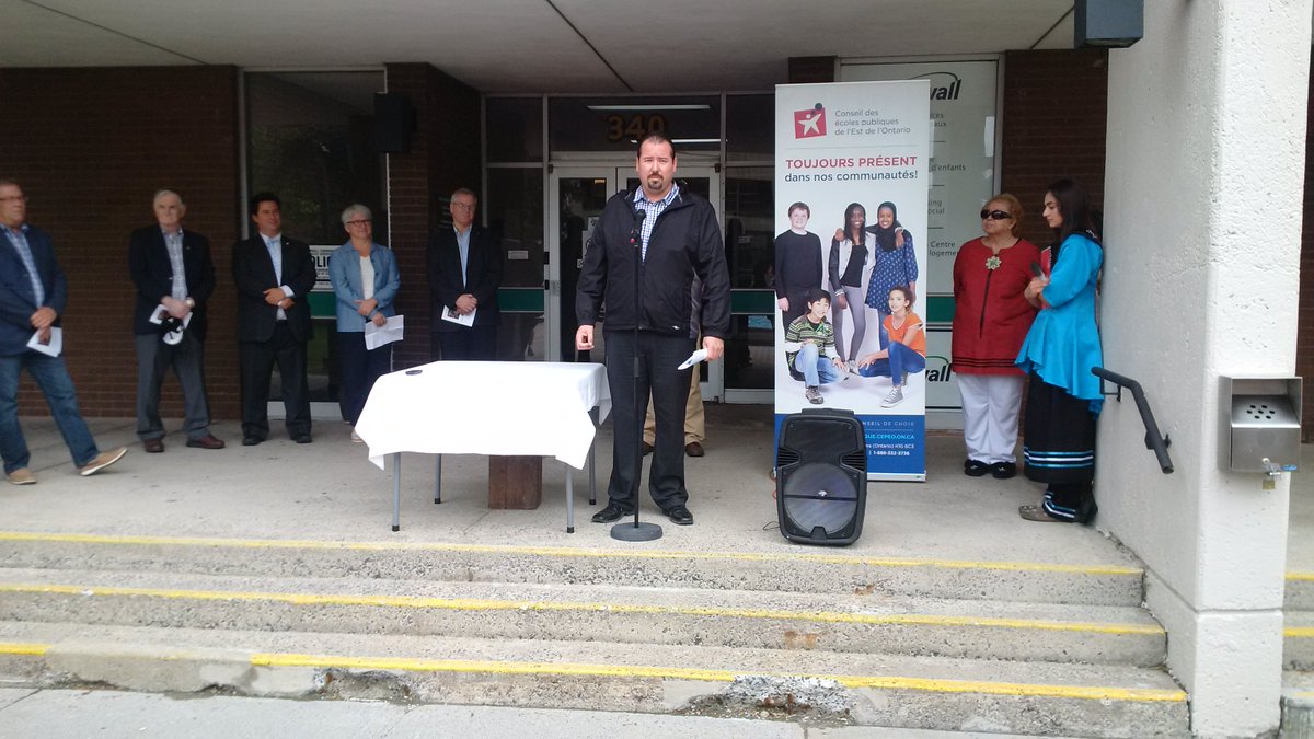 .@AbramBenedict sz he is glad to be here and commends L'Heritage and @CityofCornwall  for relationships. https://t.co/ljdkJu8c2A