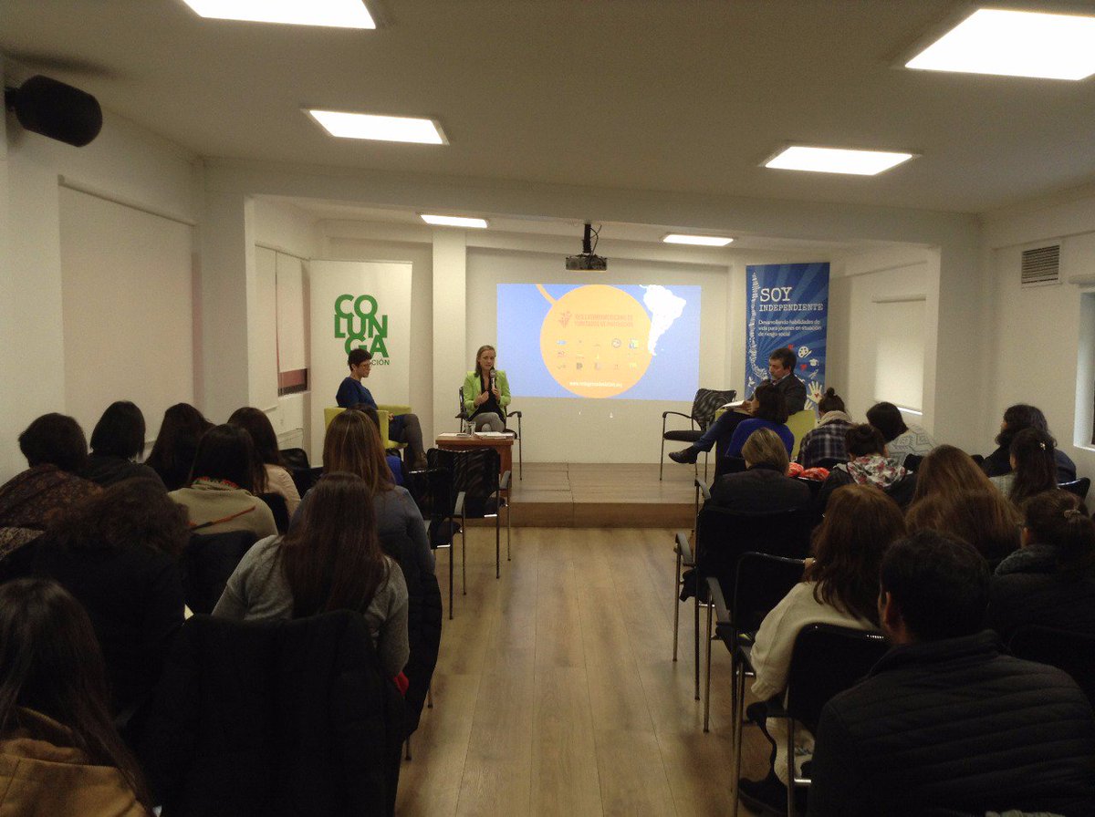 RedEgresados's tweet photo. En el  seminario "Que crecer no sea una amenaza" organizado por @VE_Global , se presentó la Red Latinoamericana de Egresados de Protección. https://t.co/WKTyJqTAZg