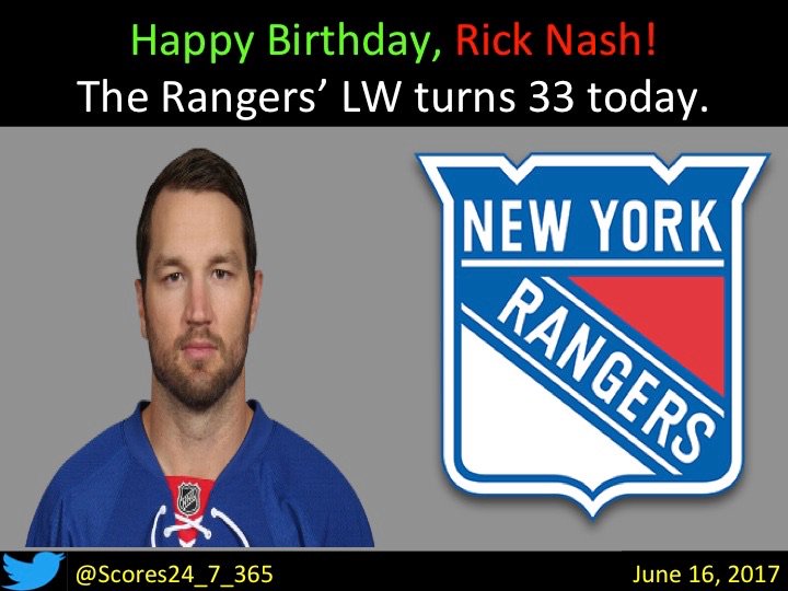  happy birthday Rick Nash! 