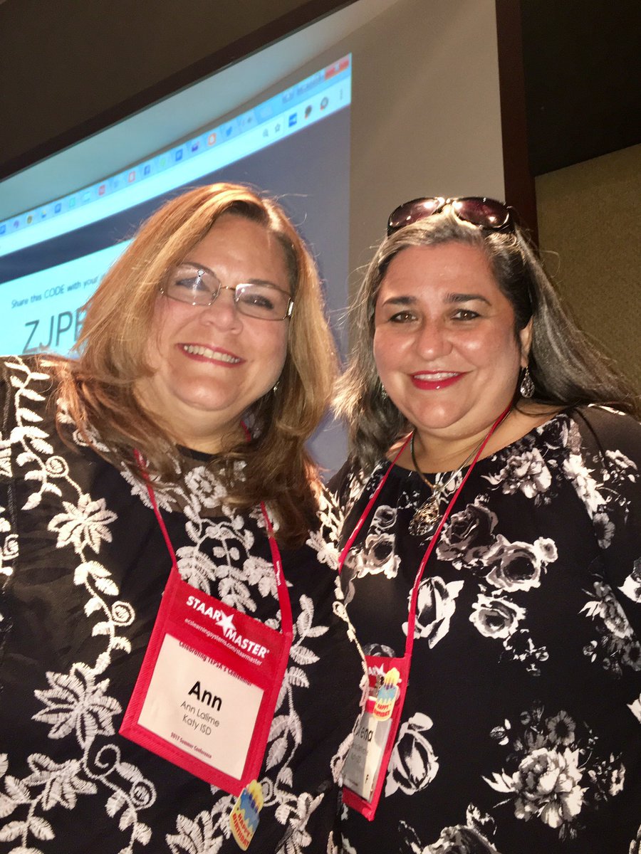 lzertuche's tweet photo. Great time presenting today w/ my principal collab colleague @AnnLalime ! ♥️👍🏽😘 #Tepsa100 #tepsa2017 #bethelegacy #katyisd #leadupkaty https://t.co/RFDf00lgps