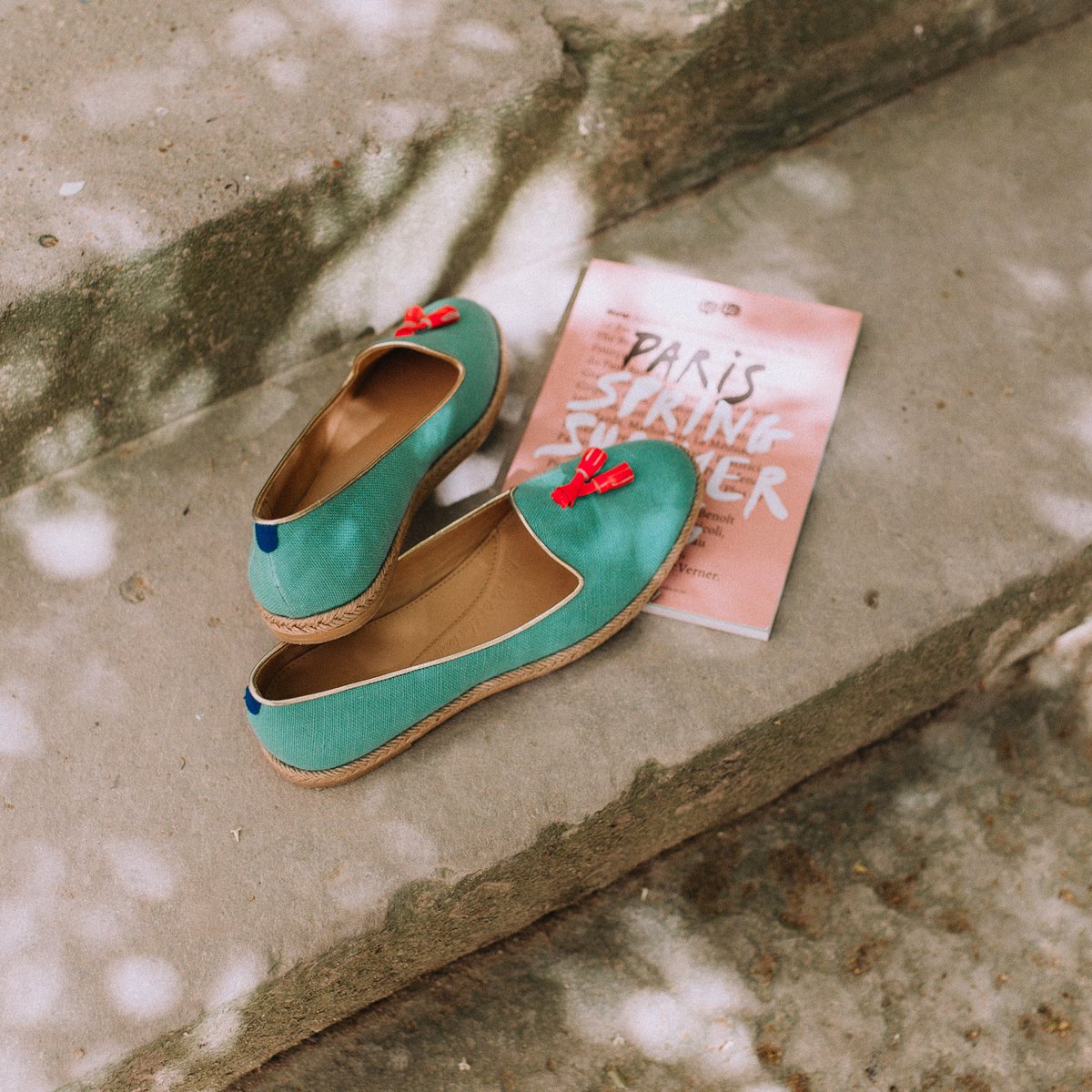 Have a nice weekend everyone ☀️ Private sale on 🤗 #ShineInFlats #Espadrilles #Chatelles