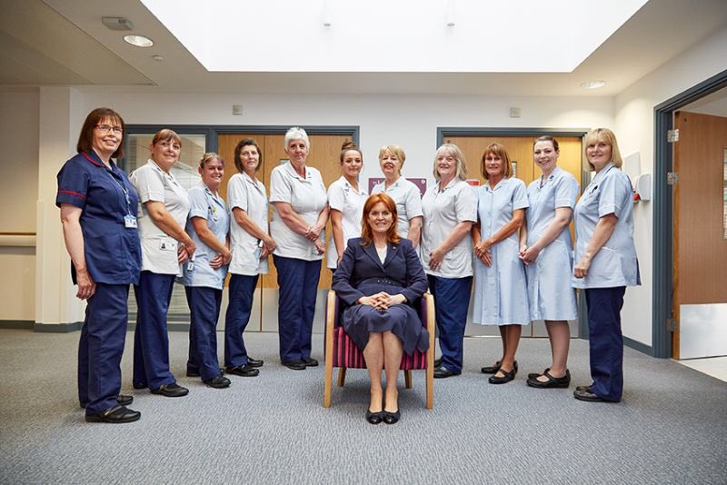 TheKirkwood_UK's tweet photo. Huge thanks to @HDTWOaaron from @HDTWOphoto for documenting a very special afternoon with @SarahTheDuchess  @KirkwoodHospice #community https://t.co/vgMcsnCCCt