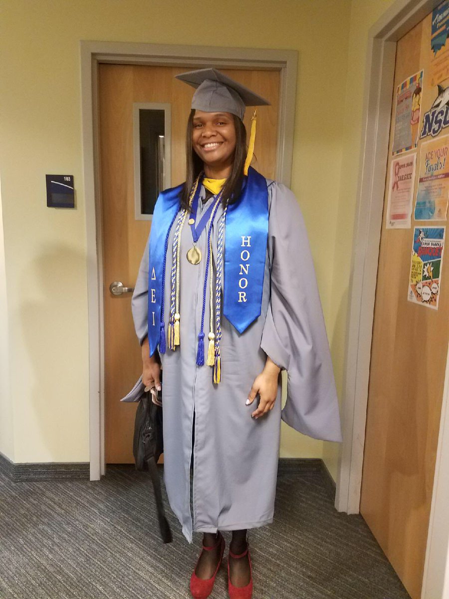 Congratulations to our Program Coordinator, Amiee! We ❤️ you! #NSUSuccess