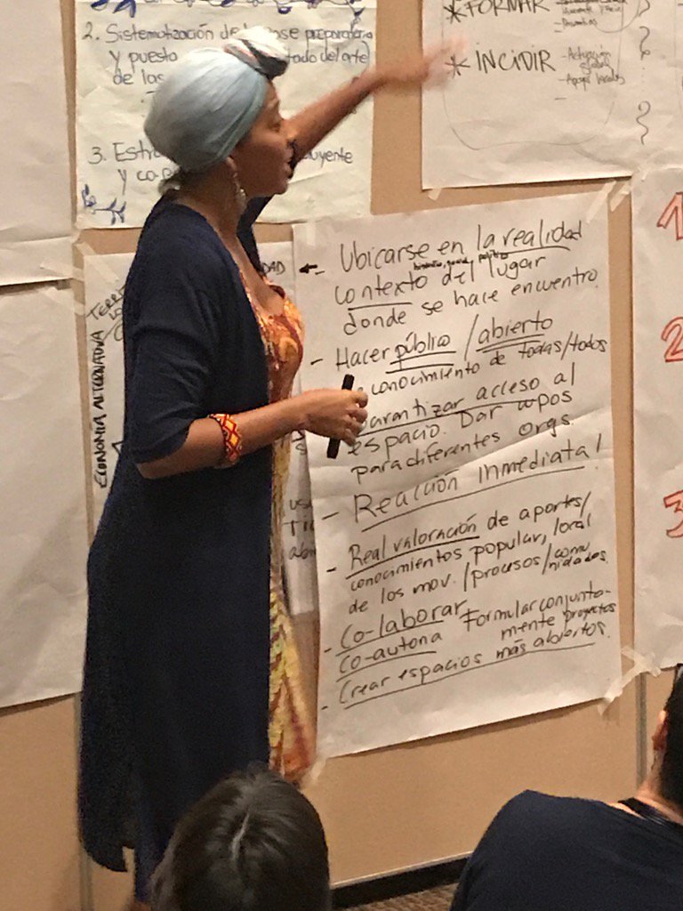 buddhall's tweet photo. Using 'occupy' processes to advance knowledge democracy #ARNA2017 https://t.co/IPoofkhu0o
