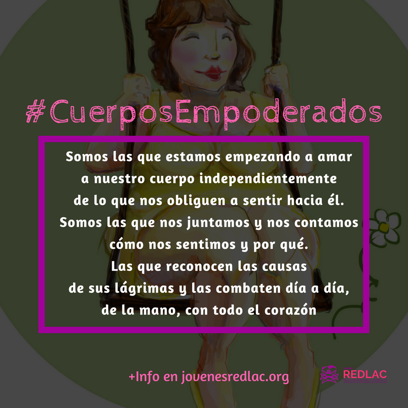 jovenesredlac's tweet photo. Únete al #EmpoderamientoColectivo con el manifiesto de @cuerpoypoder. #Léelo y compártelo 👩🏽👩🏽👧🏽 https://t.co/UWMEliNyVd https://t.co/DZJfhalNbC