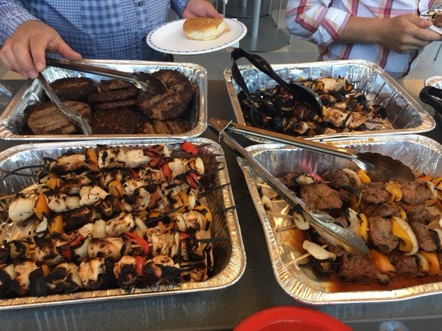 Gyptech's tweet photo. Had a wonderful BBQ on our patio today! Thanks to the Mill Group for cooking a delicious lunch! #gypsum #workbbq #TGIFriday #patio #summer https://t.co/jWF2oM3Ir3