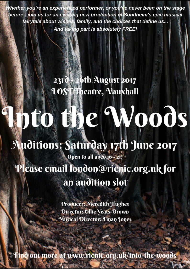 RicNicLondon's tweet photo. This is it! The night before auditions! Final chance to sign up &amp; literally 2 spaces left, so email us quickly: london@ricnic.org.uk #RicNic https://t.co/FHc0mJ8TGs