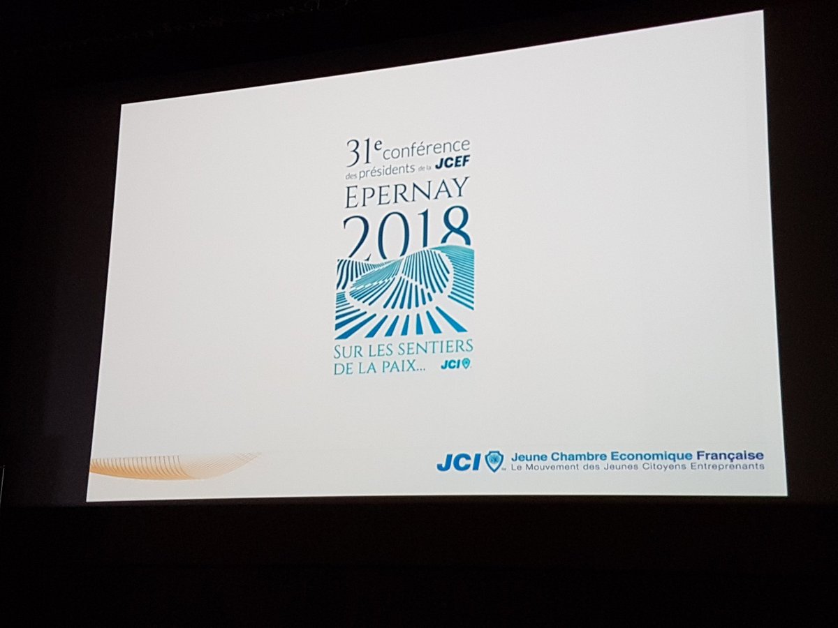 JCE_France's tweet photo. #Destination2018
C'est officiel les Présidents locaux et fédéraux seront accueillis par @JCE_Epernay en 2018 
#Audacejcef https://t.co/QB2MCzexql