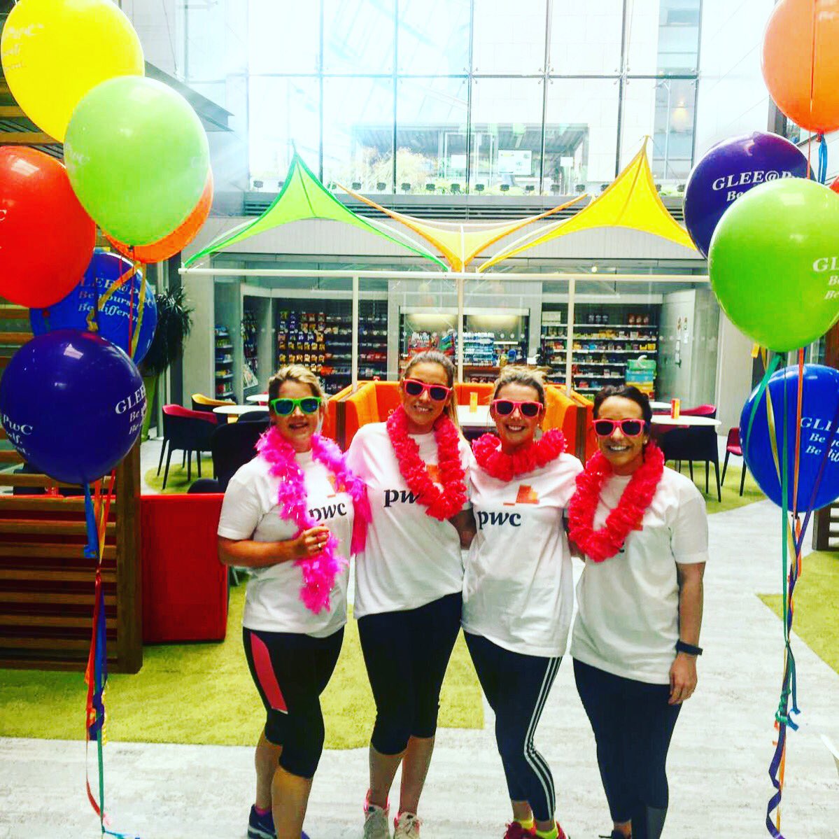 sarah_madigan's tweet photo. Can't wait for the @DublinPrideRun with my super team #dublinpride #SummerinPwC #beyourselfbedifferent https://t.co/fMZrL4c1F9