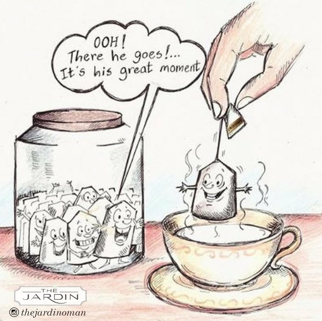 There's always time for tea ☕
#thejardinoman