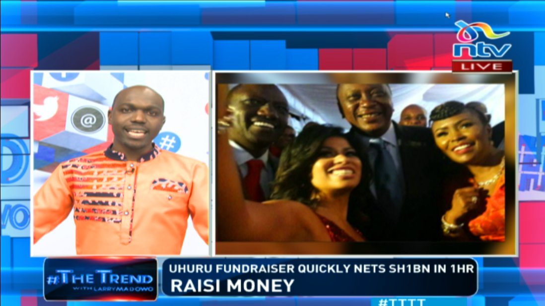 theTrendLive's tweet photo. Raisi money: Uhuru fundraiser quickly nets sh1bn in 1hr  #TTTT https://t.co/qToR1TARcl