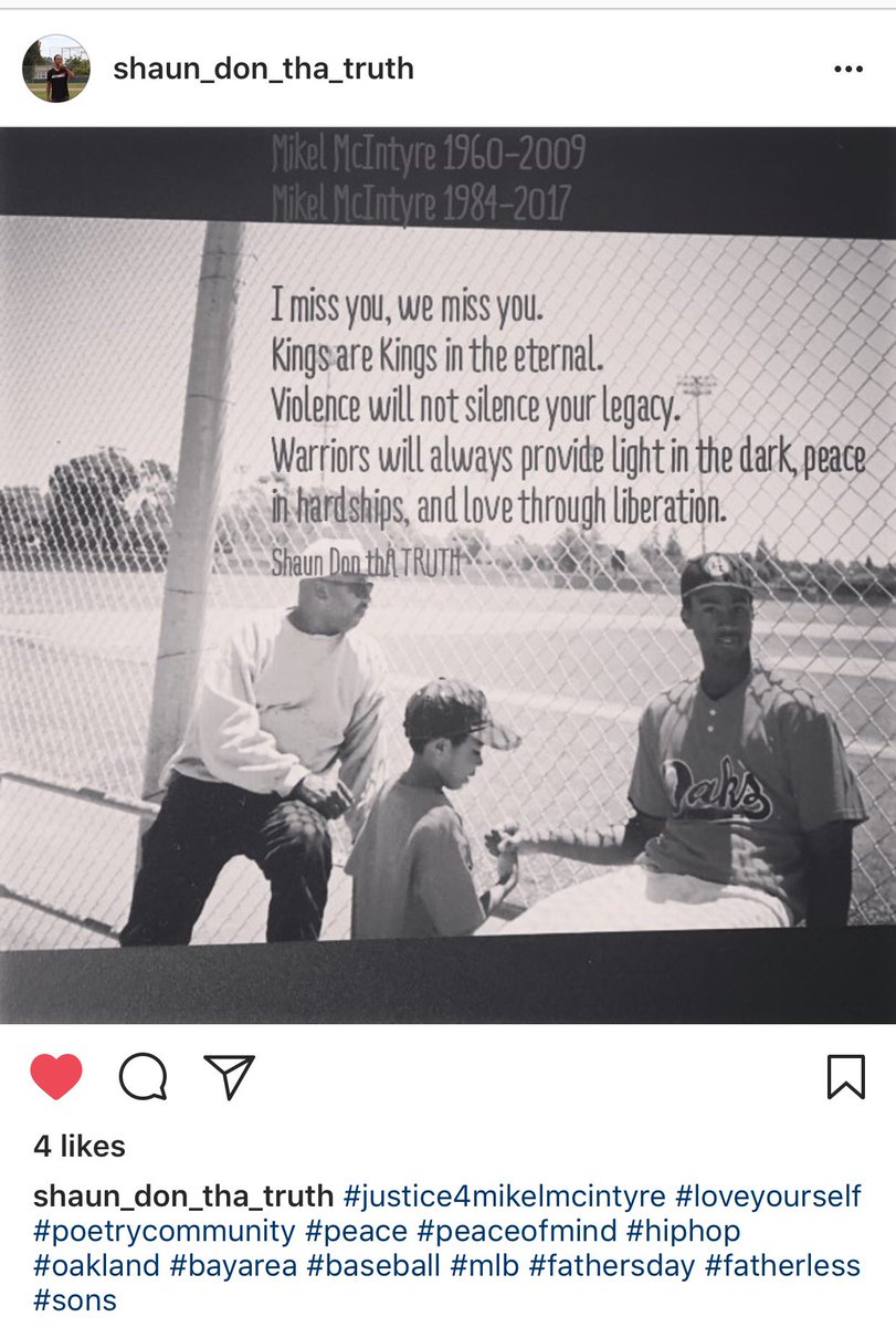KatrinaIsFLY's tweet photo. My brother will miss his first Father's Day because he's dead thanks to @sacsheriff #Justice4MikelMcIntyre https://t.co/0IwaVlRN7y