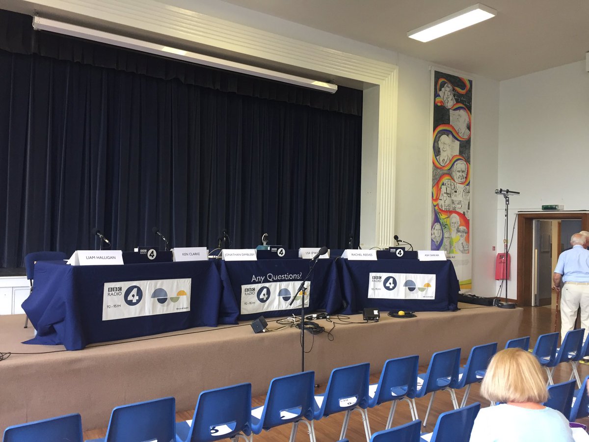 Excitement building for <a href="/BBCAnyQuestions/">Any Questions?</a> @ThurstonSixth