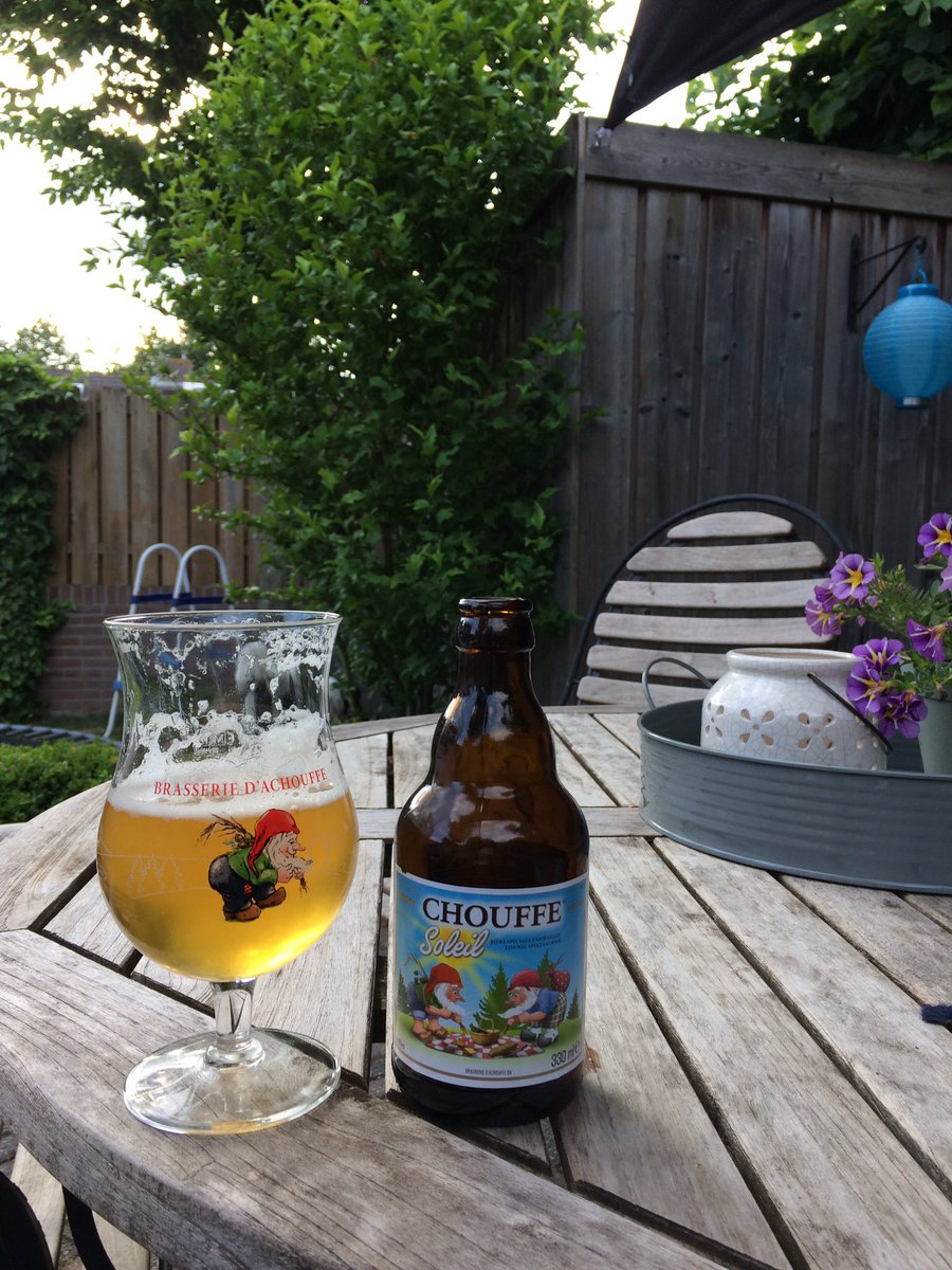 Zoals het heurt #chouffesoleil #weekend