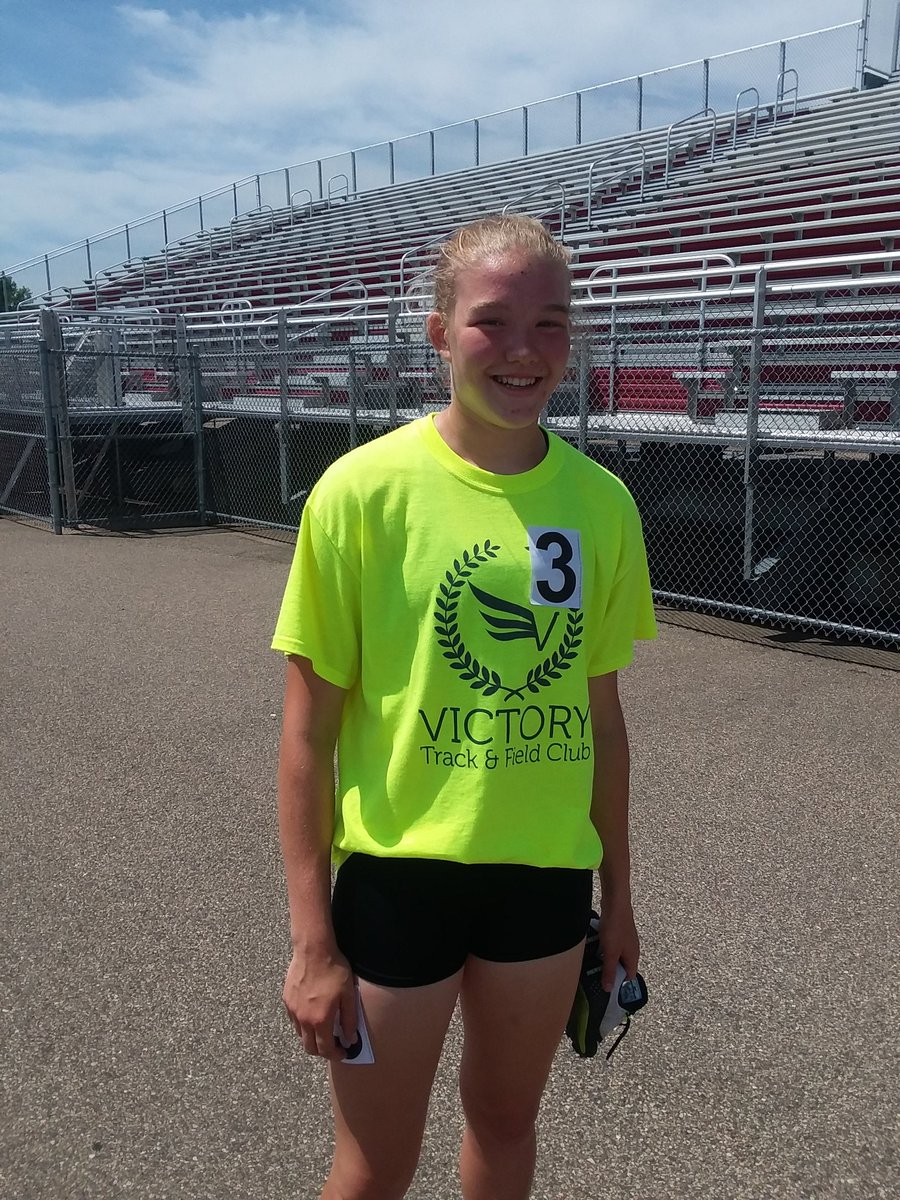 VictoryTFC's tweet image. Congrats to Kaley Waldemar for completing her first ever heptathlon! #multis