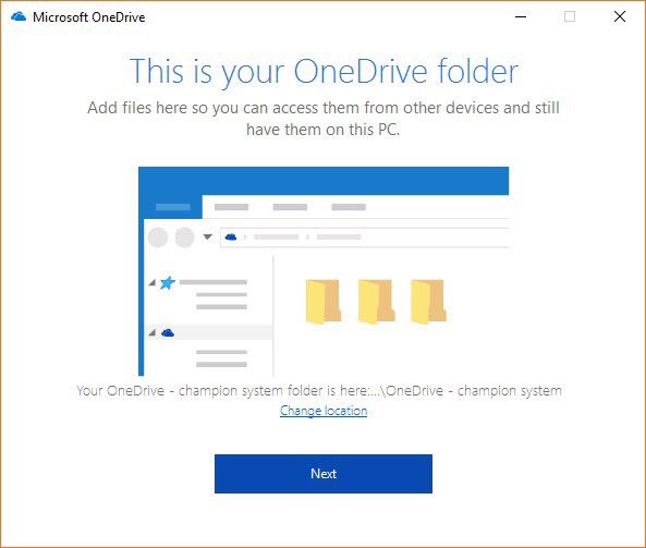 eckchan's tweet photo. @ChuckBergeron Picking a path for my onedrive folder. Rather important you'd think. Microsoft elects to truncate it 👏👏 https://t.co/2K24zESEVC