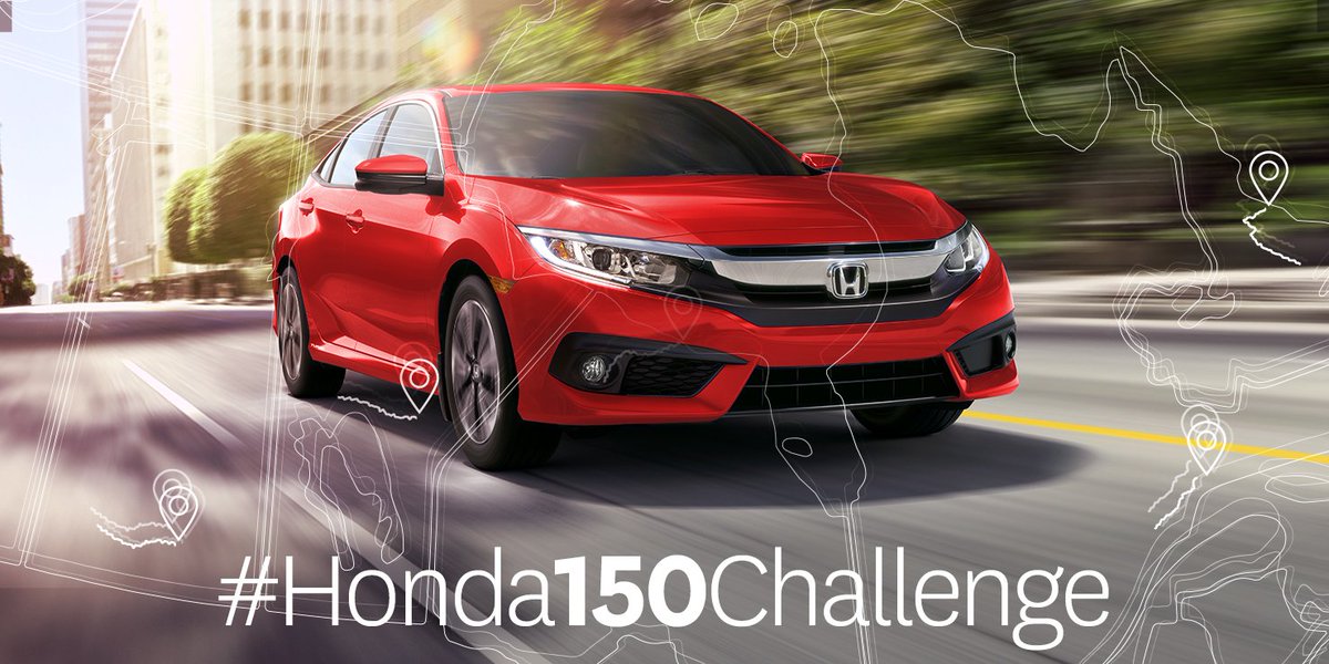 Honda Canada Inc The Honda150challenge Starts Today Visit Our Facebook Page To See How To Enter T Co Cpq5wpubxq