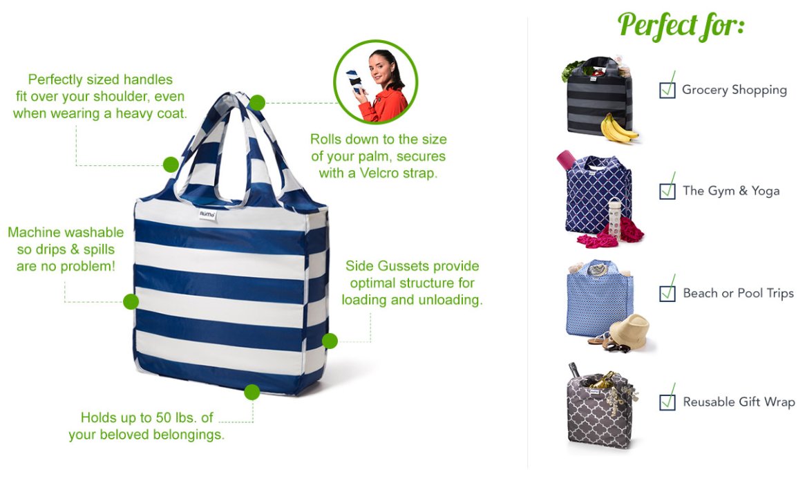 From fashion to function, we’ve made the perfect tote for every occasion. Find the one that’s right for you: bit.ly/2sXIiA9 #MyRuMe