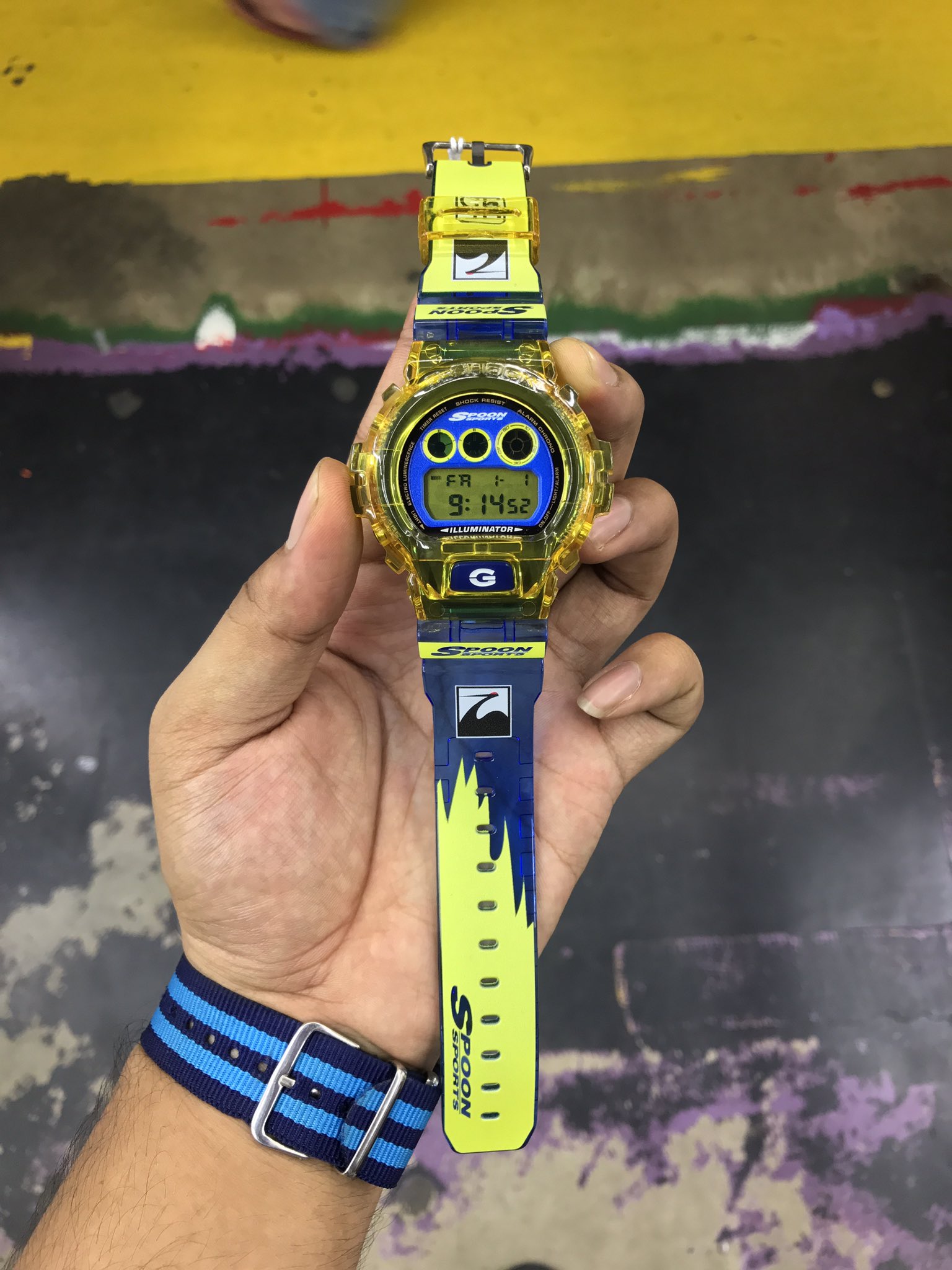 g shock spoon sport