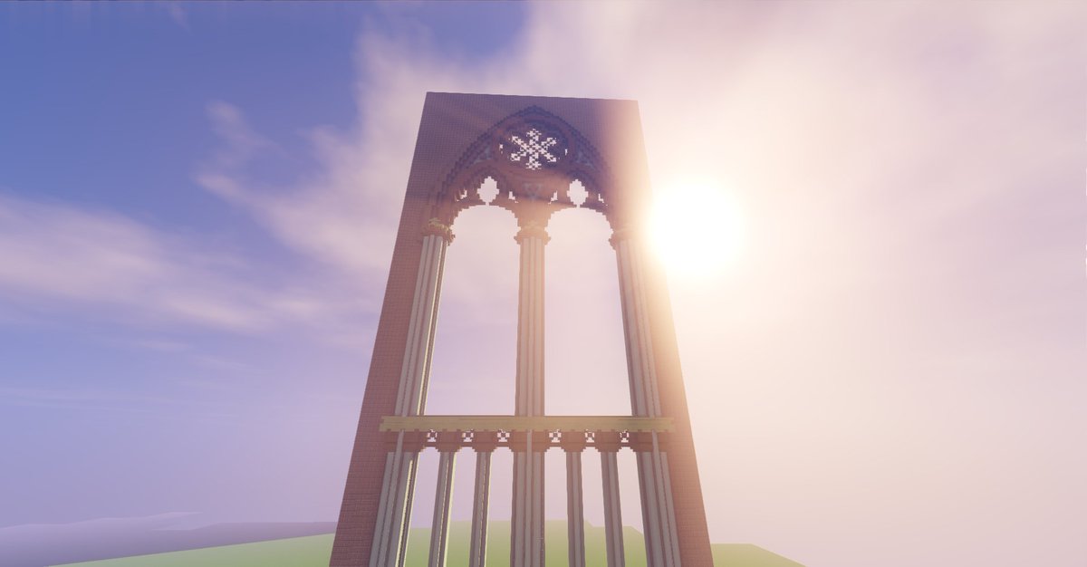 Iskillia's tweet image. Today I made this test with my old friend bedporsche! ;)

(By the way he told me this is called a "baiearemplage" in architecture.🤔)