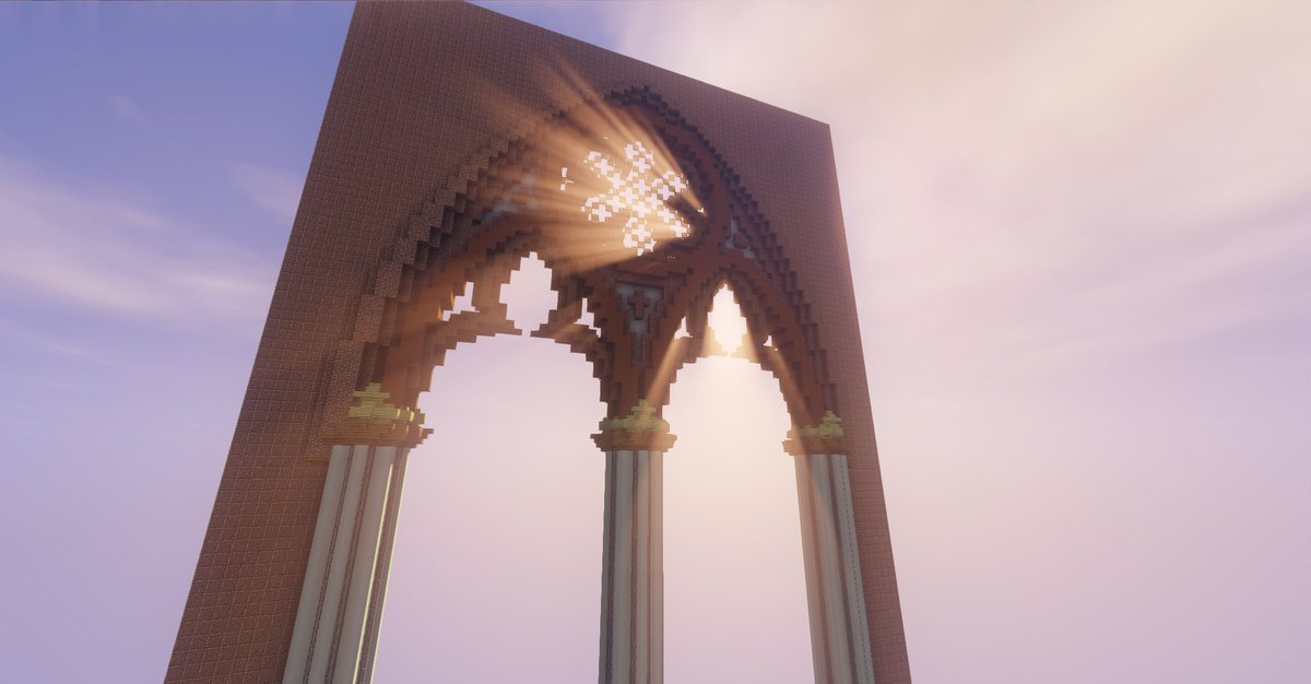 Iskillia's tweet image. Today I made this test with my old friend bedporsche! ;)

(By the way he told me this is called a "baiearemplage" in architecture.🤔)