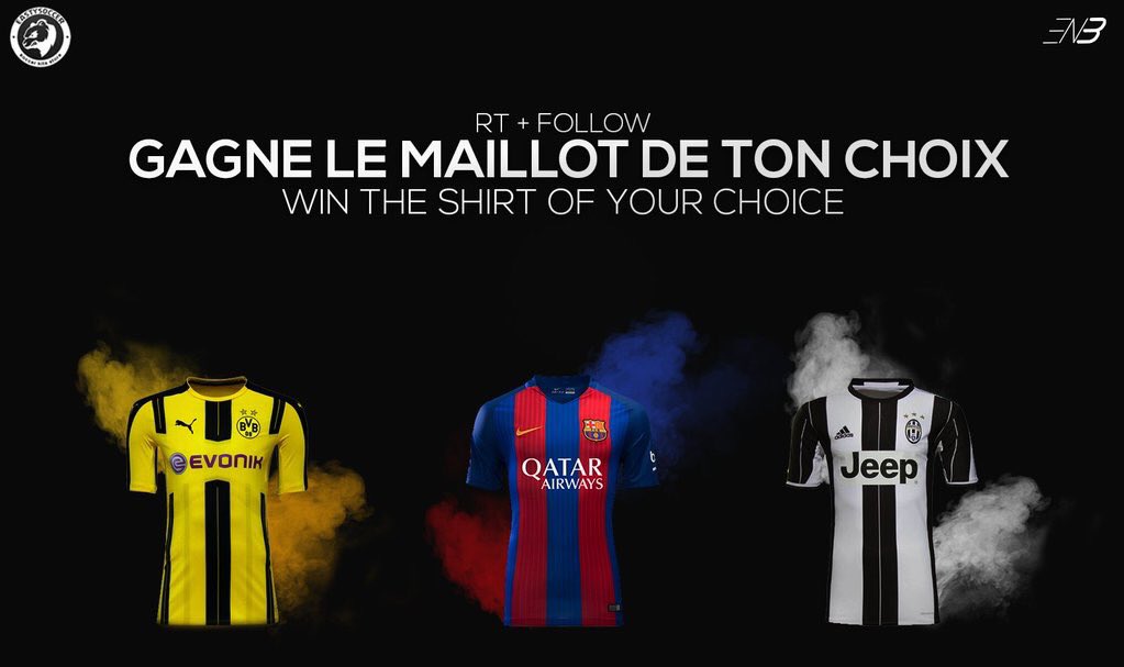 PFut10's tweet photo. J'VOUS REFAIT GAGNER UN MAILLOT DE VOTRE CHOIX LA FAMILLE ! #RT ET FOLLOW @EastySoccer @PFut10 -> 10% AVEC LE CODE " PFUT10 " SUR LEUR SITE! https://t.co/FNJ5jLqV6q