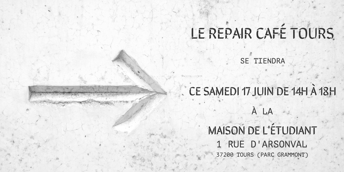 repaircafetours's tweet photo. #LastCall pour le #dernier #repaircafetours de l'année avant les #vacances. On vous attend nombreux @UnivTours  #reparez #antigaspillage https://t.co/muhnQZJlDv
