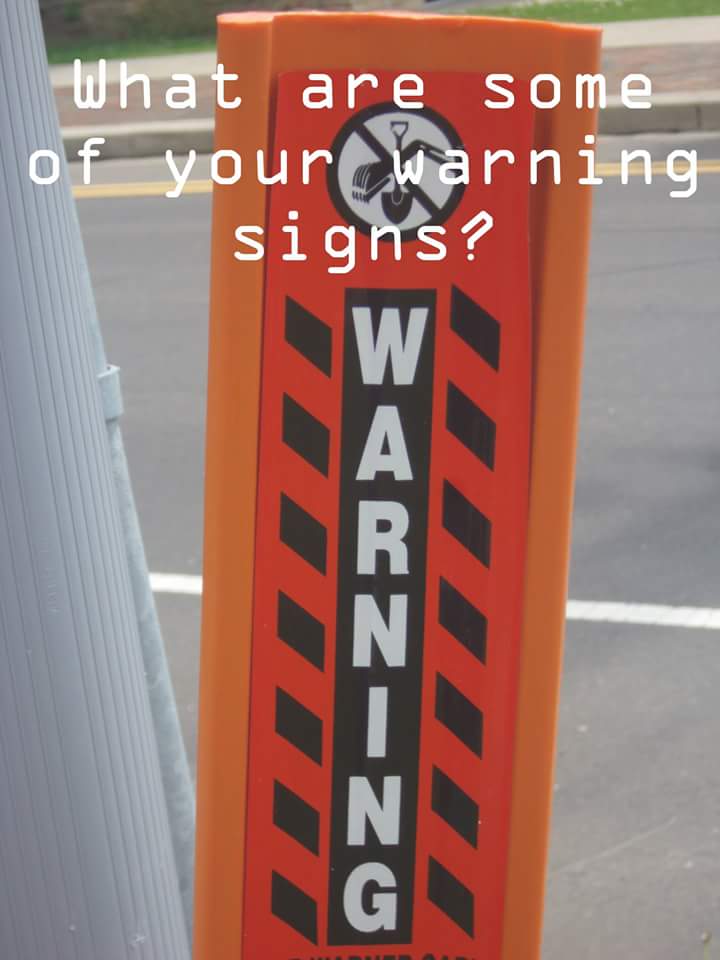 FoundationsCan1's tweet photo. How do you know when your mental illness is about to take a turn for the worse... #relapseprevension #copingskills #foundationscanton https://t.co/F7bZsWzBLx