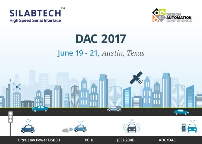 SilabTech's tweet photo. Meet team @SilabTech @ Booth #1529 as we demo our Burst Mode CDR, USB3.1 SERDES &amp; JESD204B Sub-System  #54DAC https://t.co/j05ZIk2F05