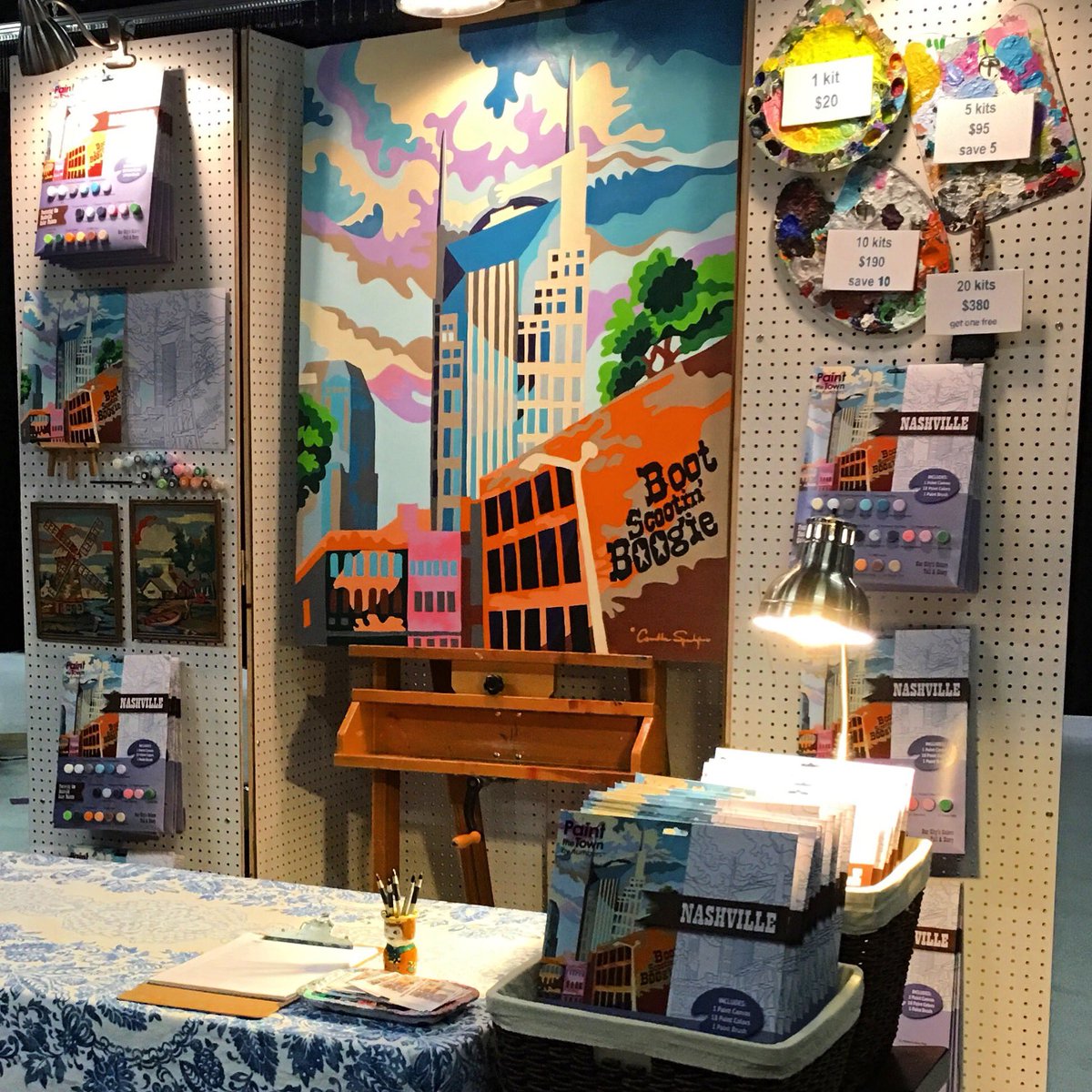 paintnumberkits's tweet photo. Can't wait to get the #paintthetownbynumbers party started at @PorterFlea #pfsummer17 #porterflea https://t.co/7o6FtLdgzU https://t.co/8yQGTbih4S