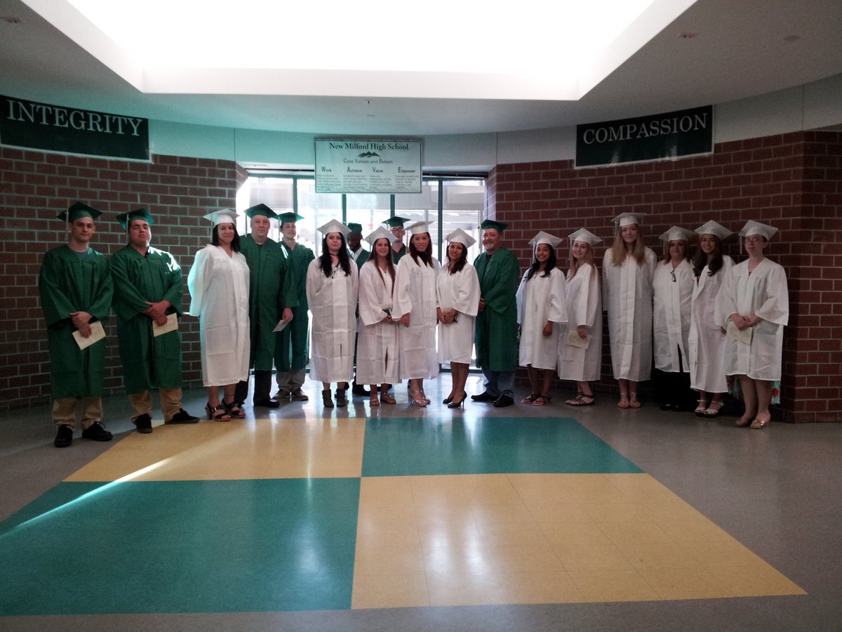 This is what persistence looks like! Congratulations to all of you for finishing what you started. #nevertoolate