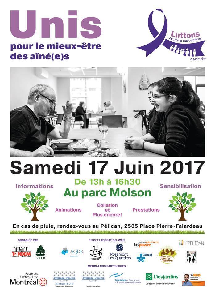 tandemrpp's tweet photo. Réservez votre journée de demain parc Molson dès 13h  UNIS POUR LE MIEUX-ÊTRE DES AÎNÉ(E)S #Rosepatrie https://t.co/vgFFHiVnca
