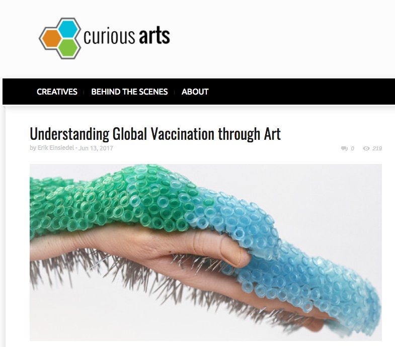 ImmuneNations's tweet photo. We are featured on #CuriousArt @shoffmania @uOttawa_SEPHPM @uocommonlaw @NatalieLoveless @UofA_Arts @UNAIDS #GLOBVAC https://t.co/y7vvnPQlR5 https://t.co/JZ1uI3lsEu