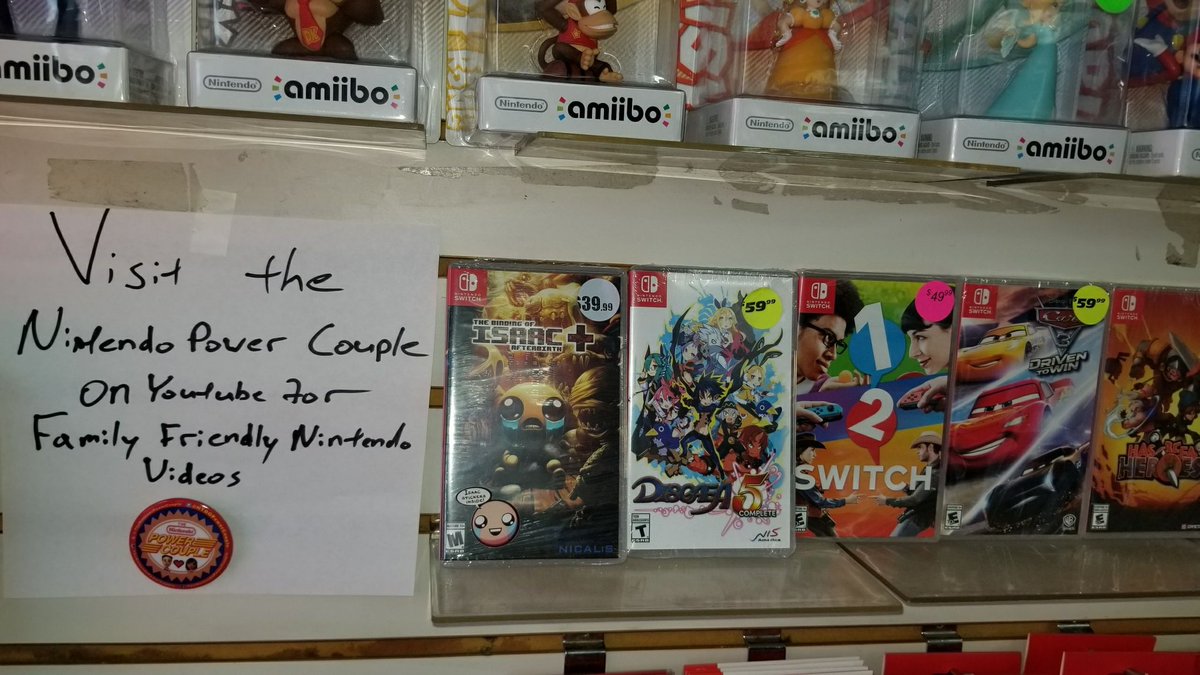 NTDOPowerCouple's tweet photo. We love this! Thank you @BooGhostNA for setting this up at your #GameExpress! Next time we are in #NewYork we will have to swing by! 😍😍🎮🎮 https://t.co/HxCG8FbvQm